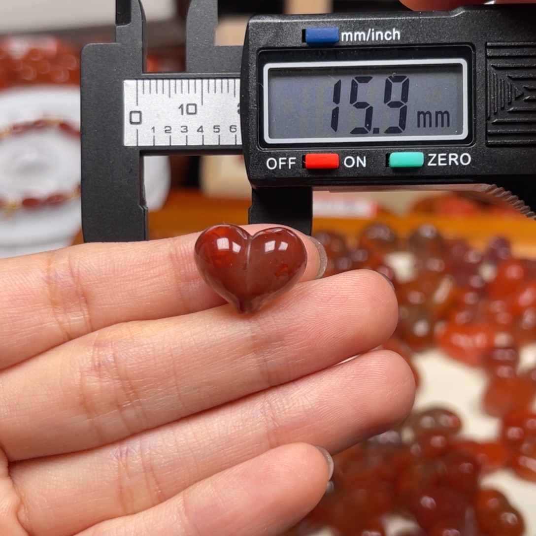 南红玛瑙未镶嵌吊坠(不含链)