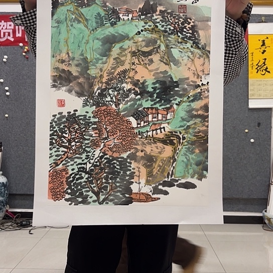 国画我们都是好孩子哦我们