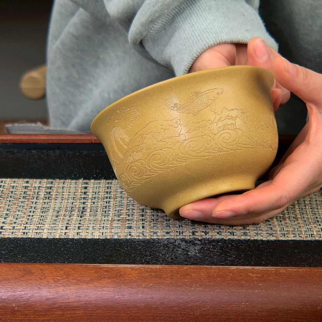 【闪购商品】紫砂茶杯高货放漏