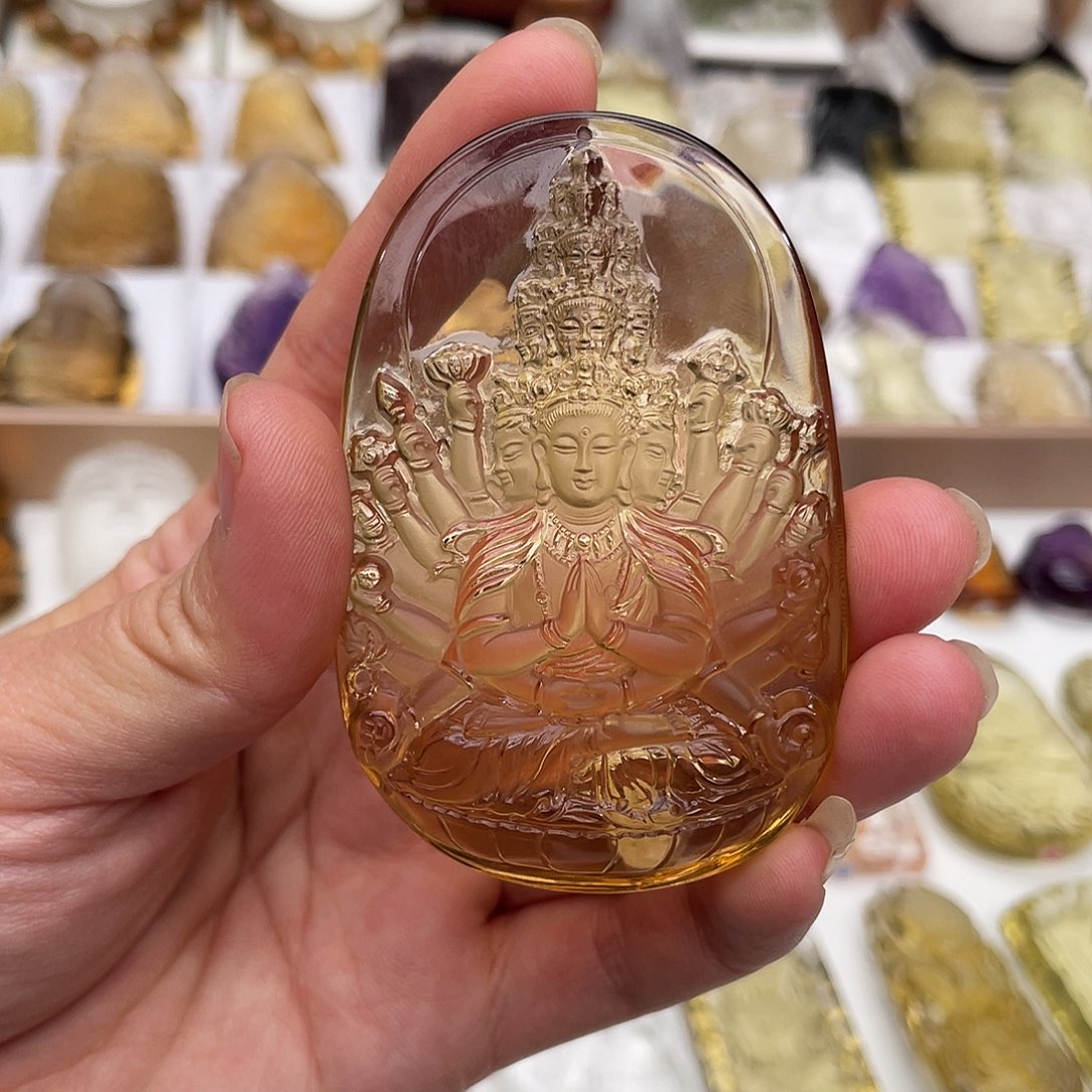 颈饰未镶嵌水晶定制