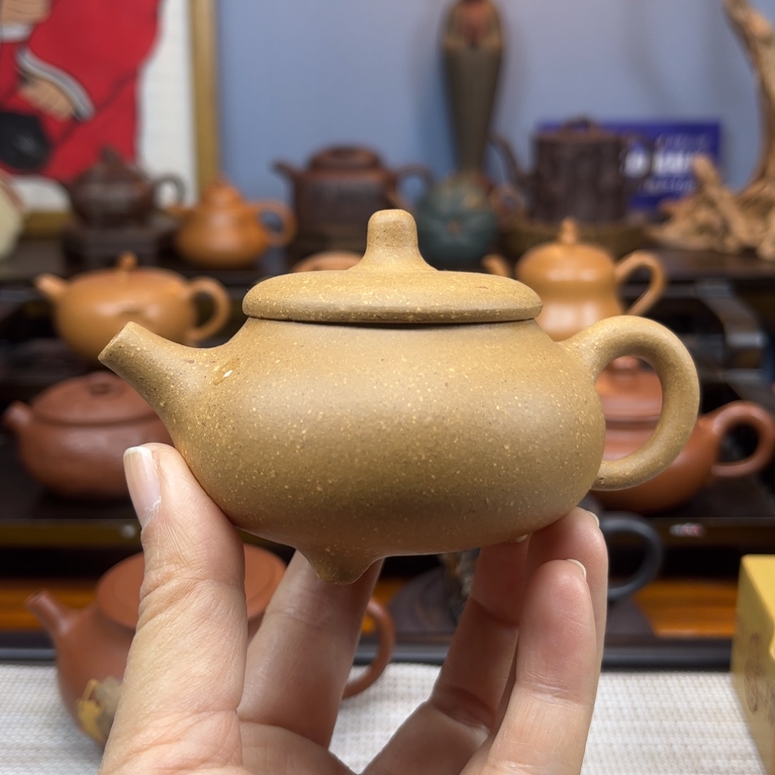 紫砂茶具半手工制作