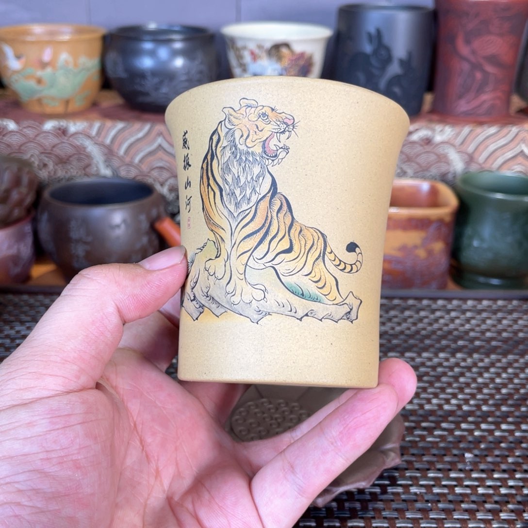 原矿紫砂主人大杯