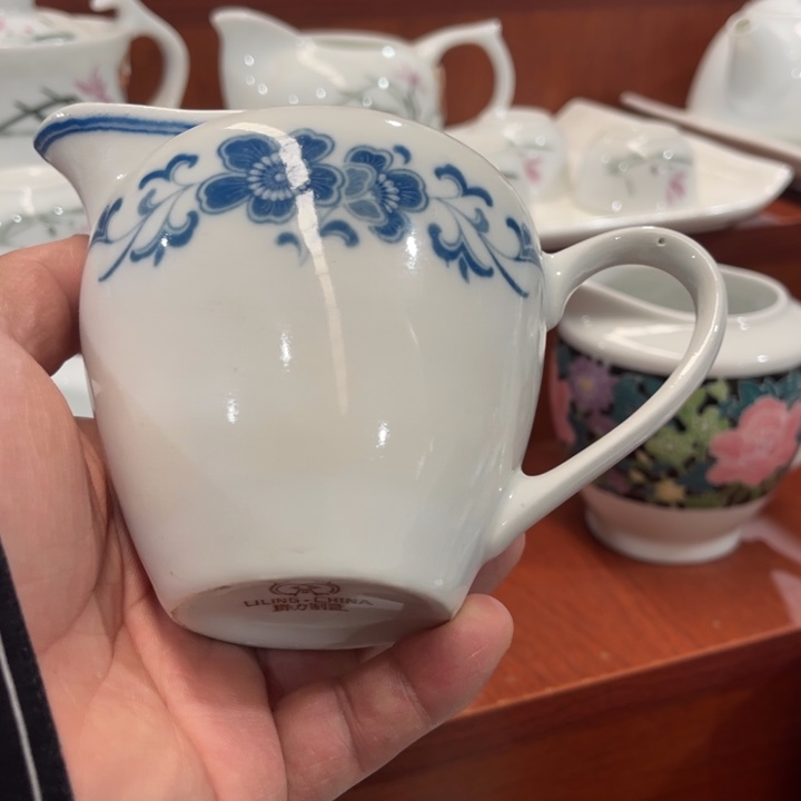 醴陵釉下五彩瓷器淡**志棕双凤