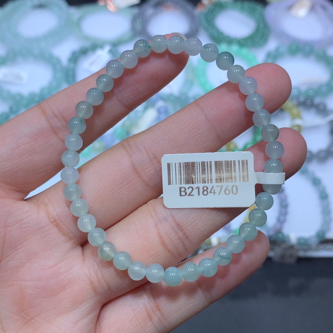 未镶嵌手串翡翠天然