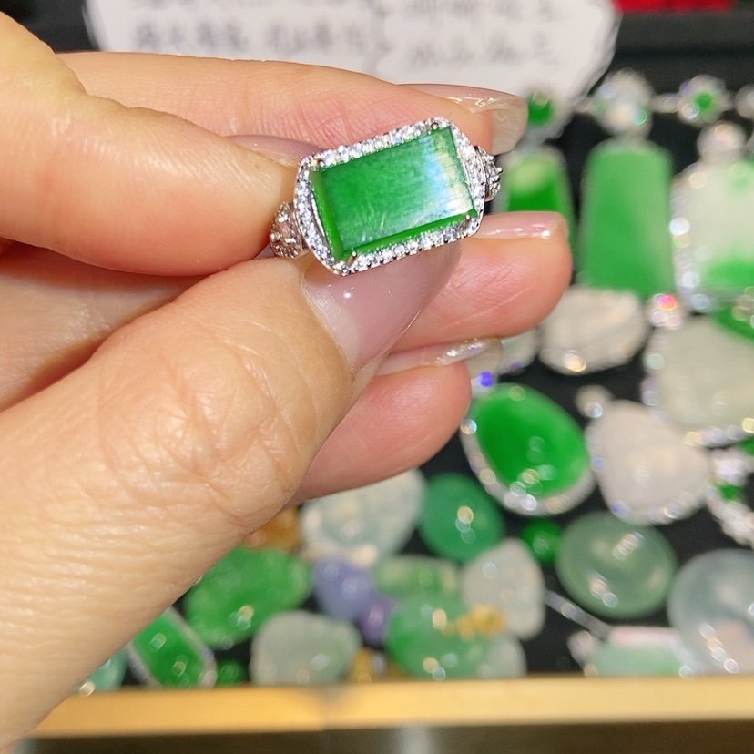 【闪购商品】未镶嵌戒指翡翠天然翡翠