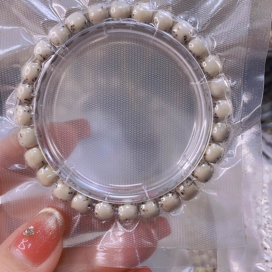 星月菩提手串糯冰河豚尺寸7.8