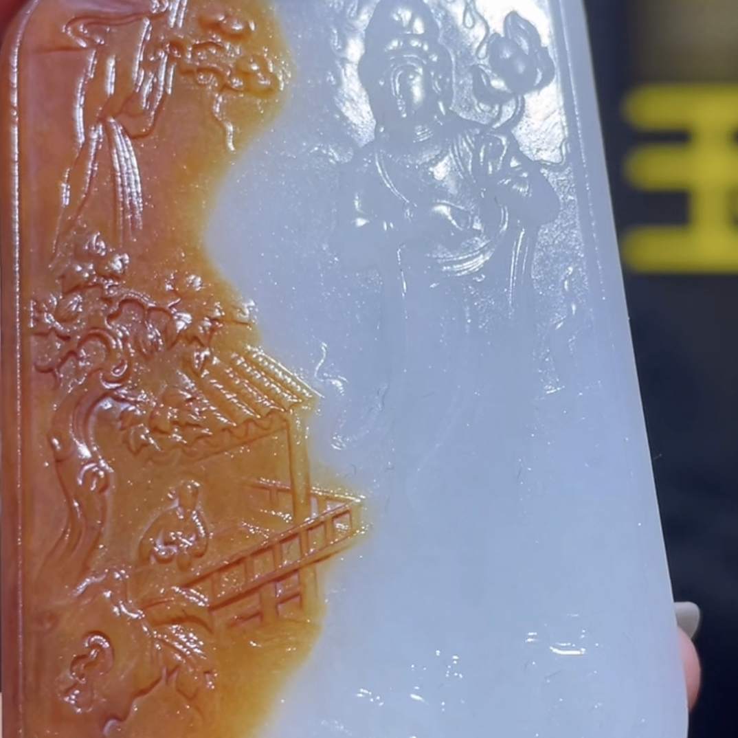 手把件货玉石把玩件文玩摆件