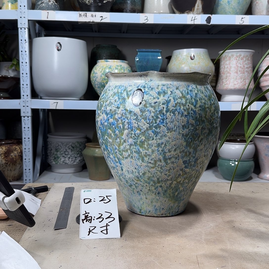 25@33 紫砂花盆尺寸