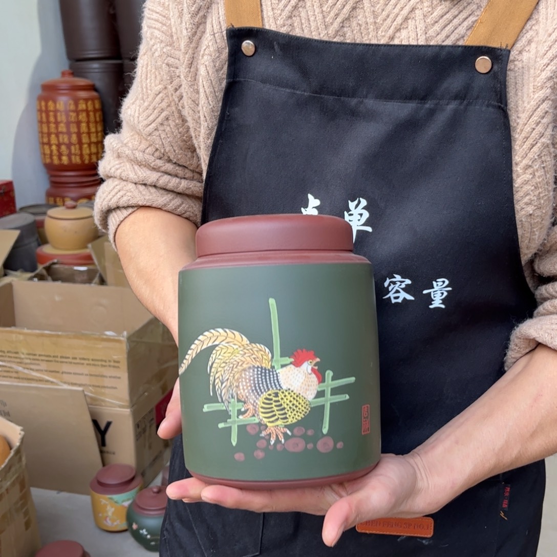 茶叶罐紫砂醒茶罐