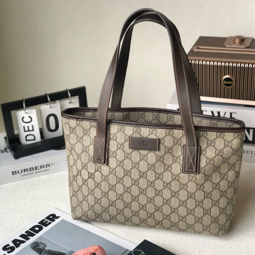 95新 FENDI/芬迪 Gucci老花小托特
