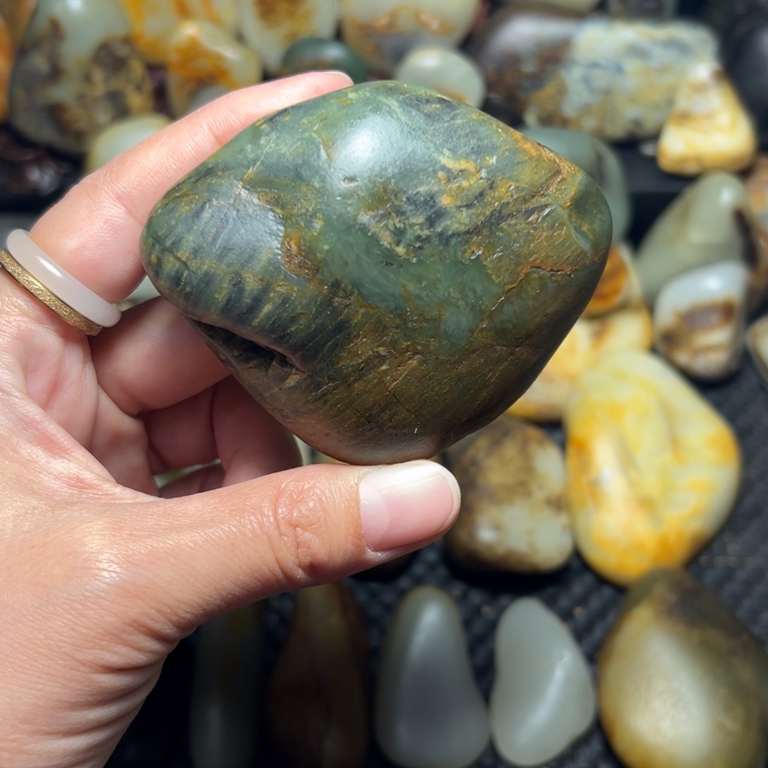 和田玉（青玉）11未镶嵌