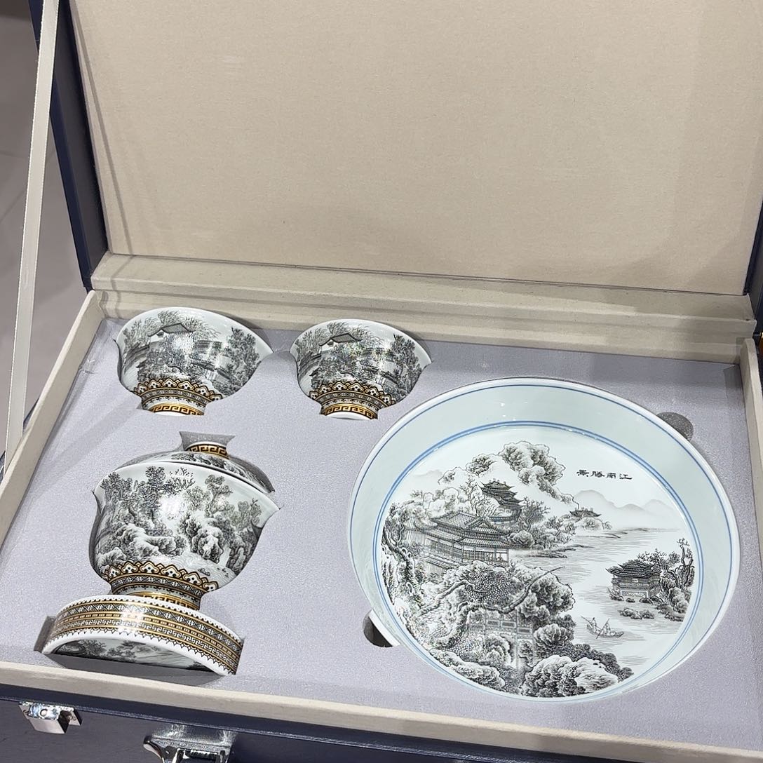 瓷片景德镇手工高温茶具