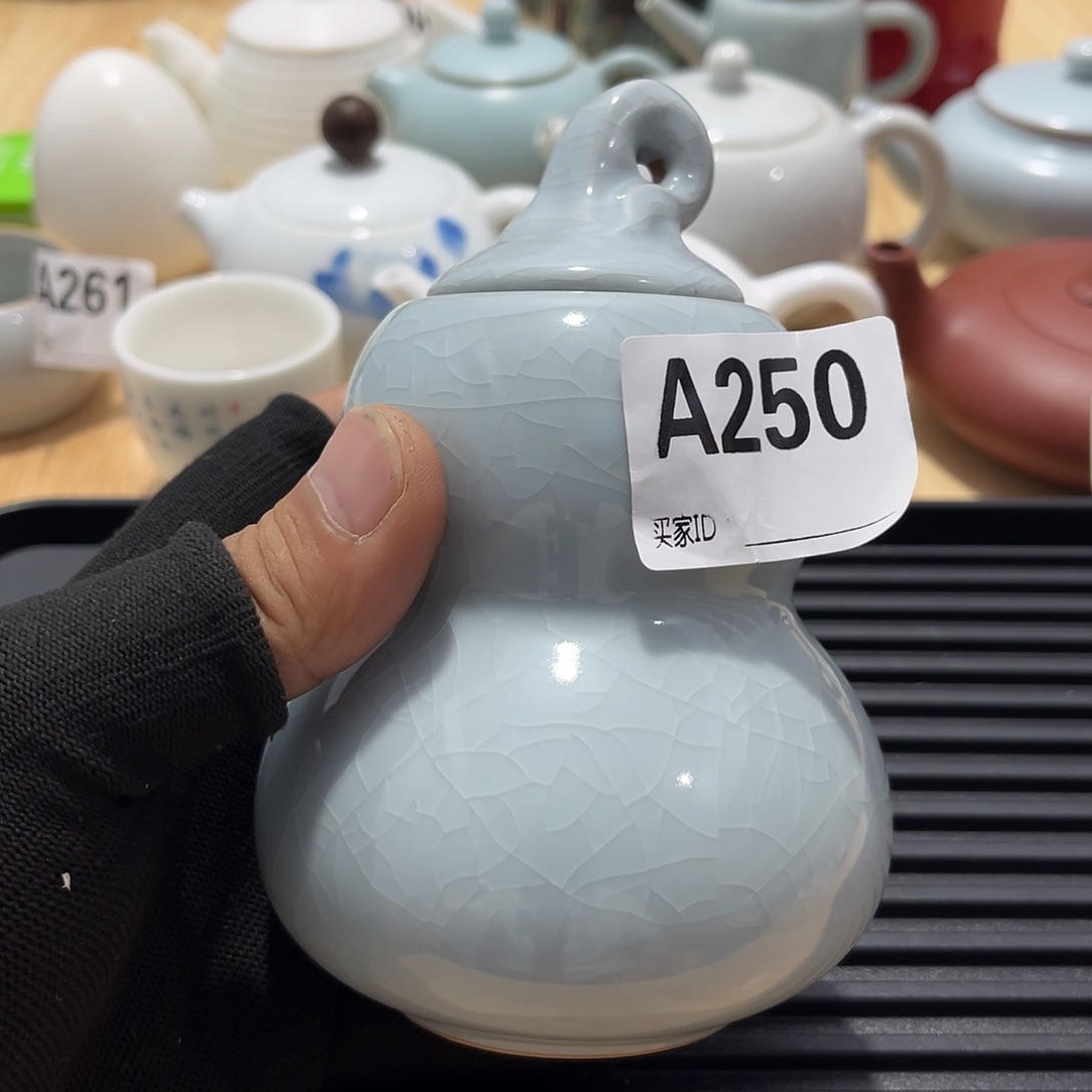 瓷片茶摆件工艺品摆件666