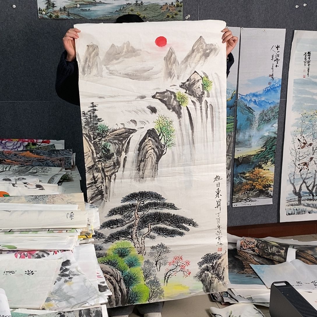 国画手写手绘国画作品267