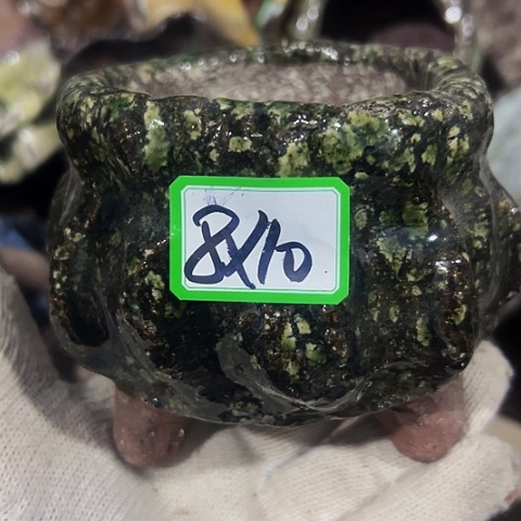 红陶粗陶花盆手工