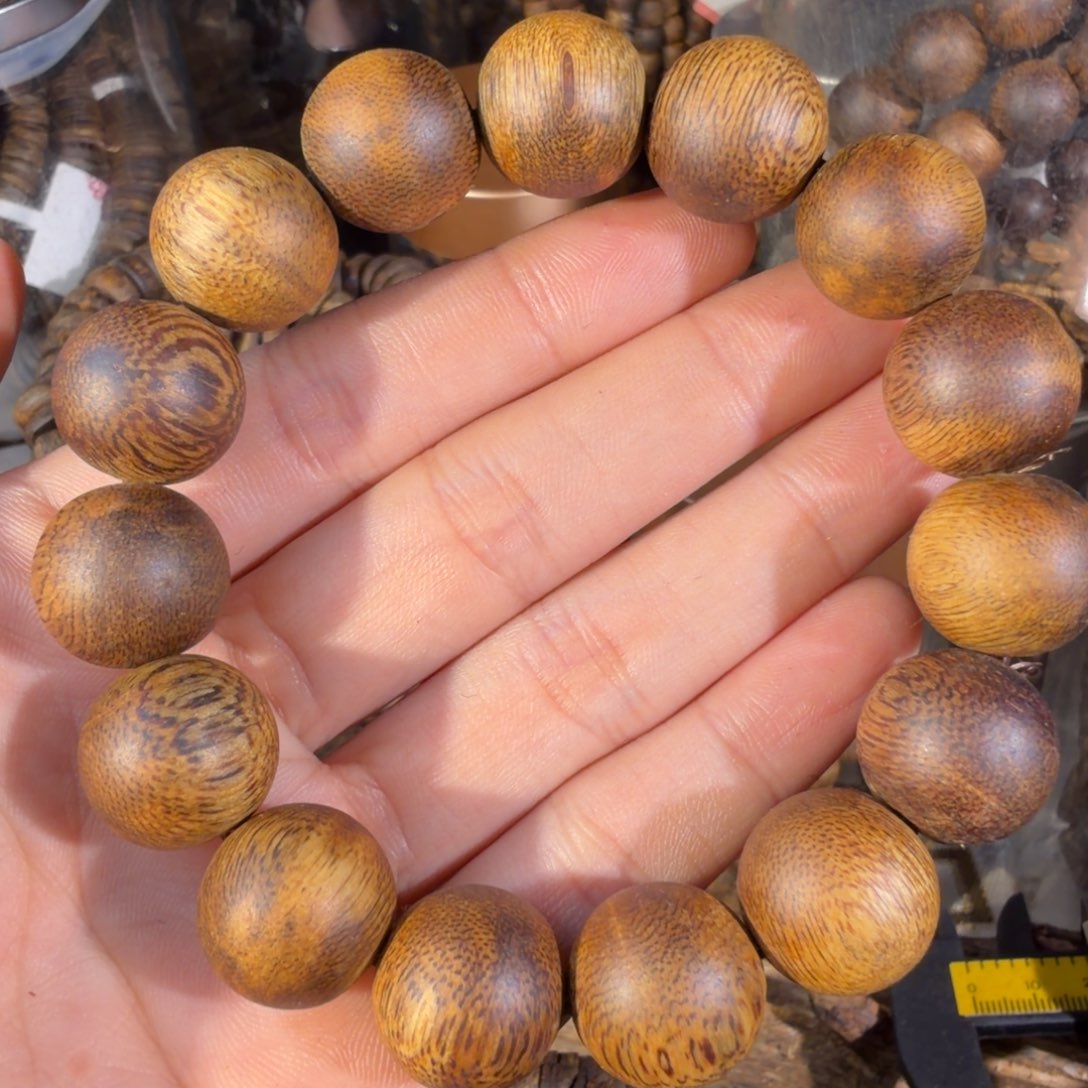 沉香碎屑沉香1:5圆珠发一条