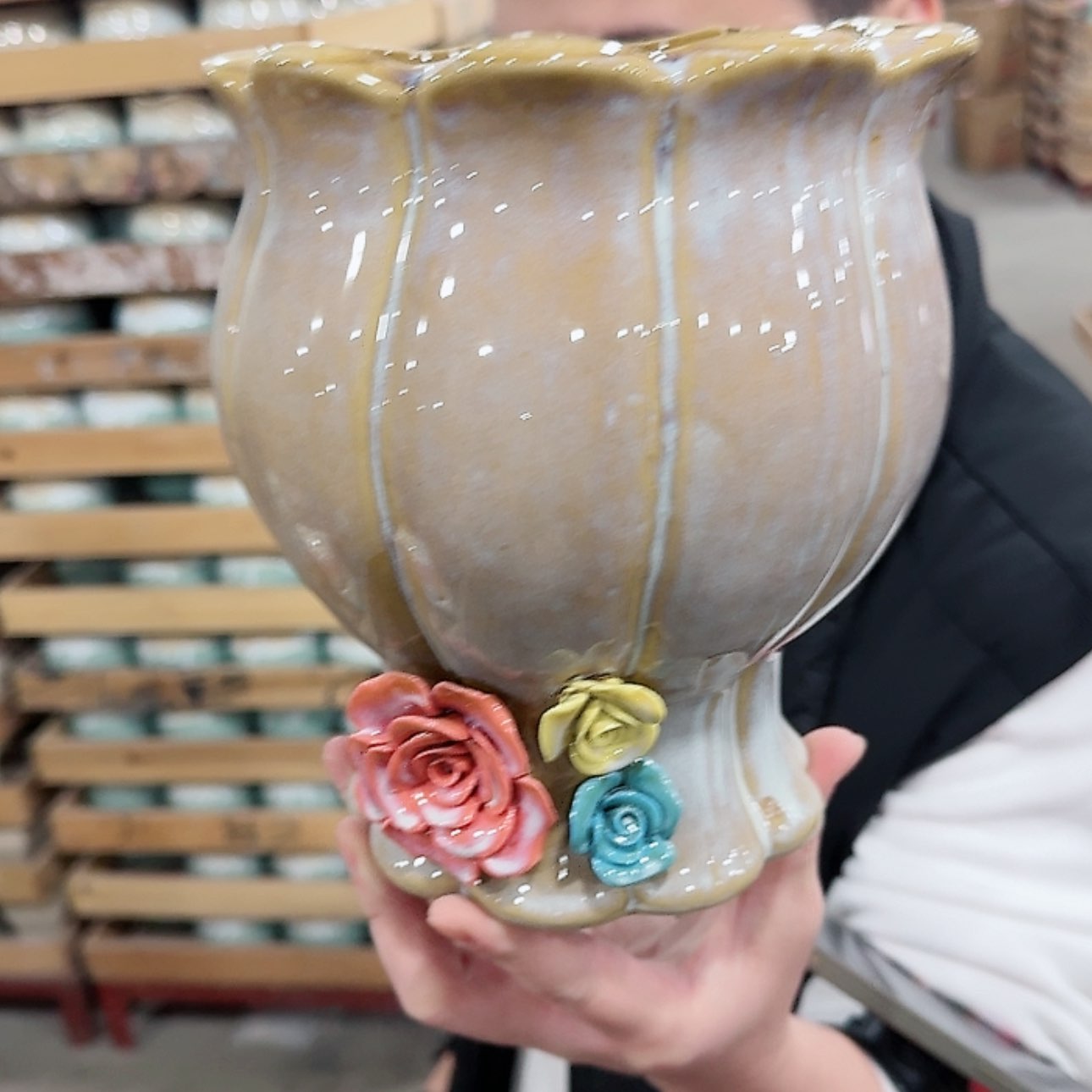 【闪购商品】陶瓷福利品，花盆凑单满10元发货！
