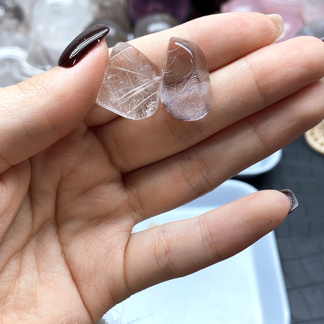 十***片水晶珠宝半成品未镶嵌52