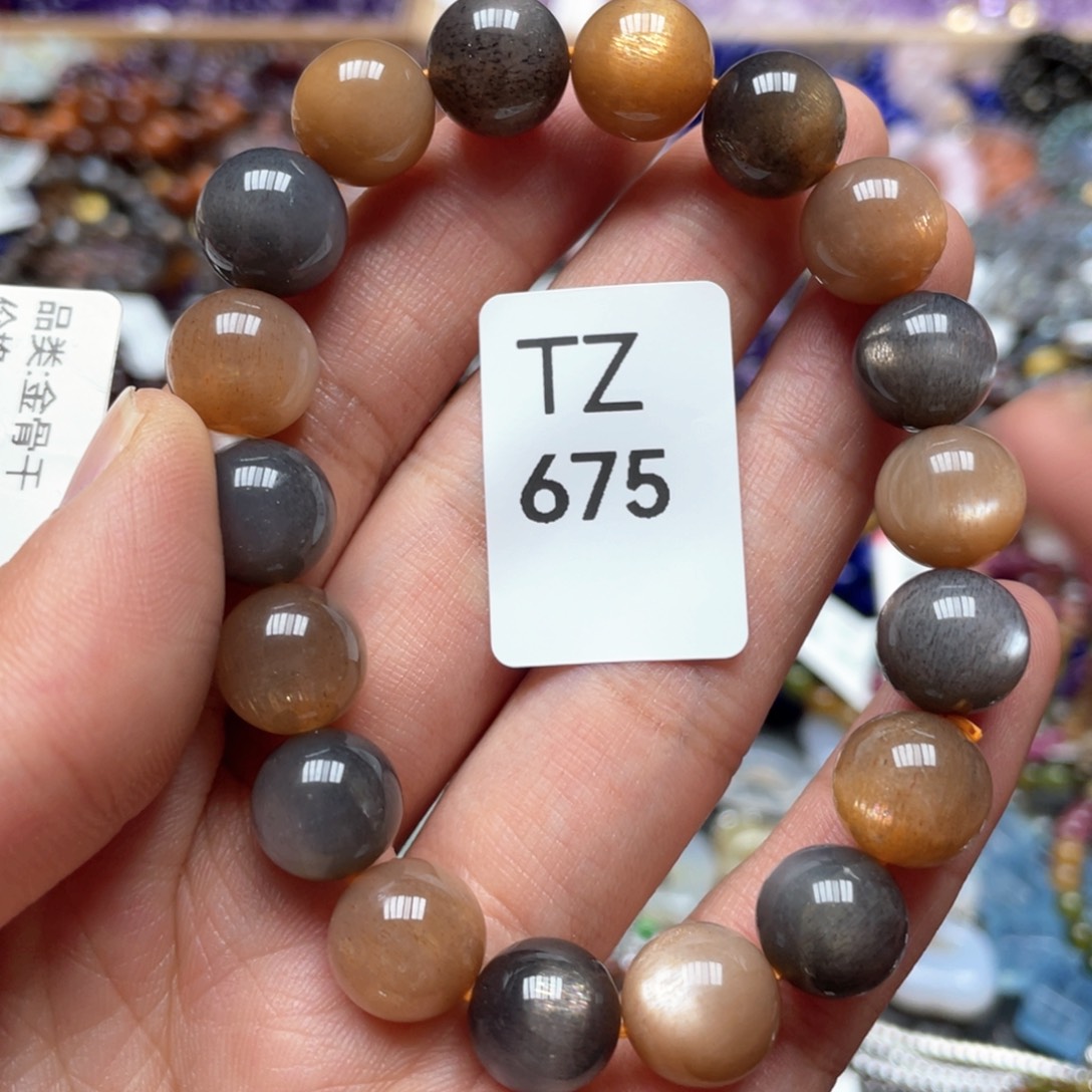 长石手链未镶嵌手串