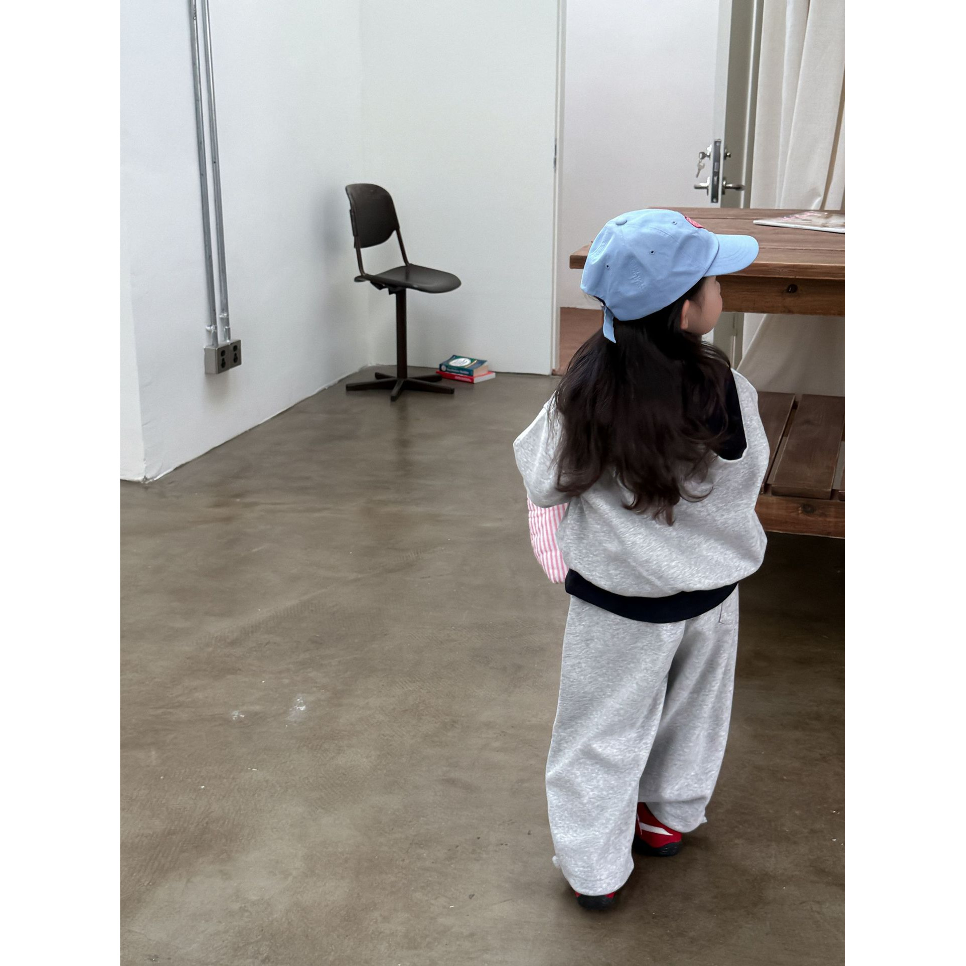 小粉象 ·女童2025秋季新款韩版休闲连帽卫衣洋气卫裤两件套套装