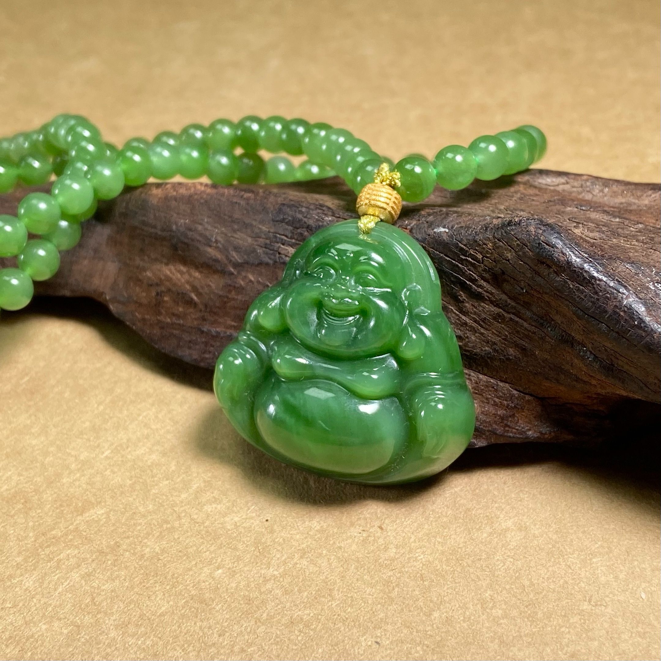 S925银和田玉碧玉佛公（多样性发一）2507110002