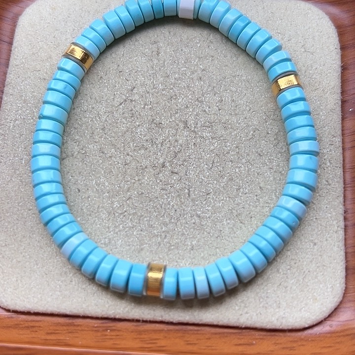 未镶嵌绿松石手链