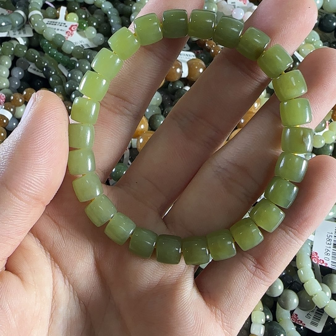 和田玉手链未镶嵌268