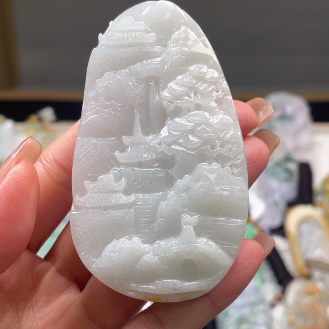 翡翠吊坠(不含链)未镶嵌