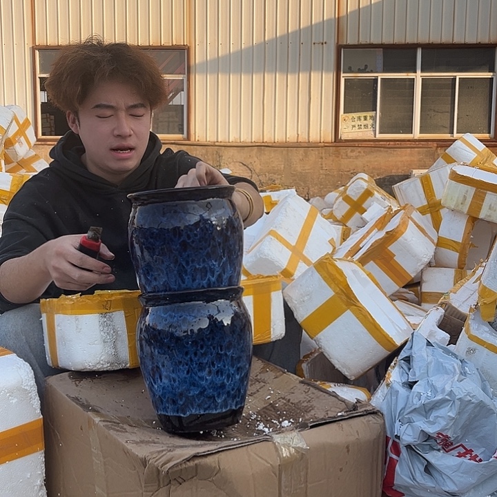 紫砂花盆宜兴紫砂粗陶花盆