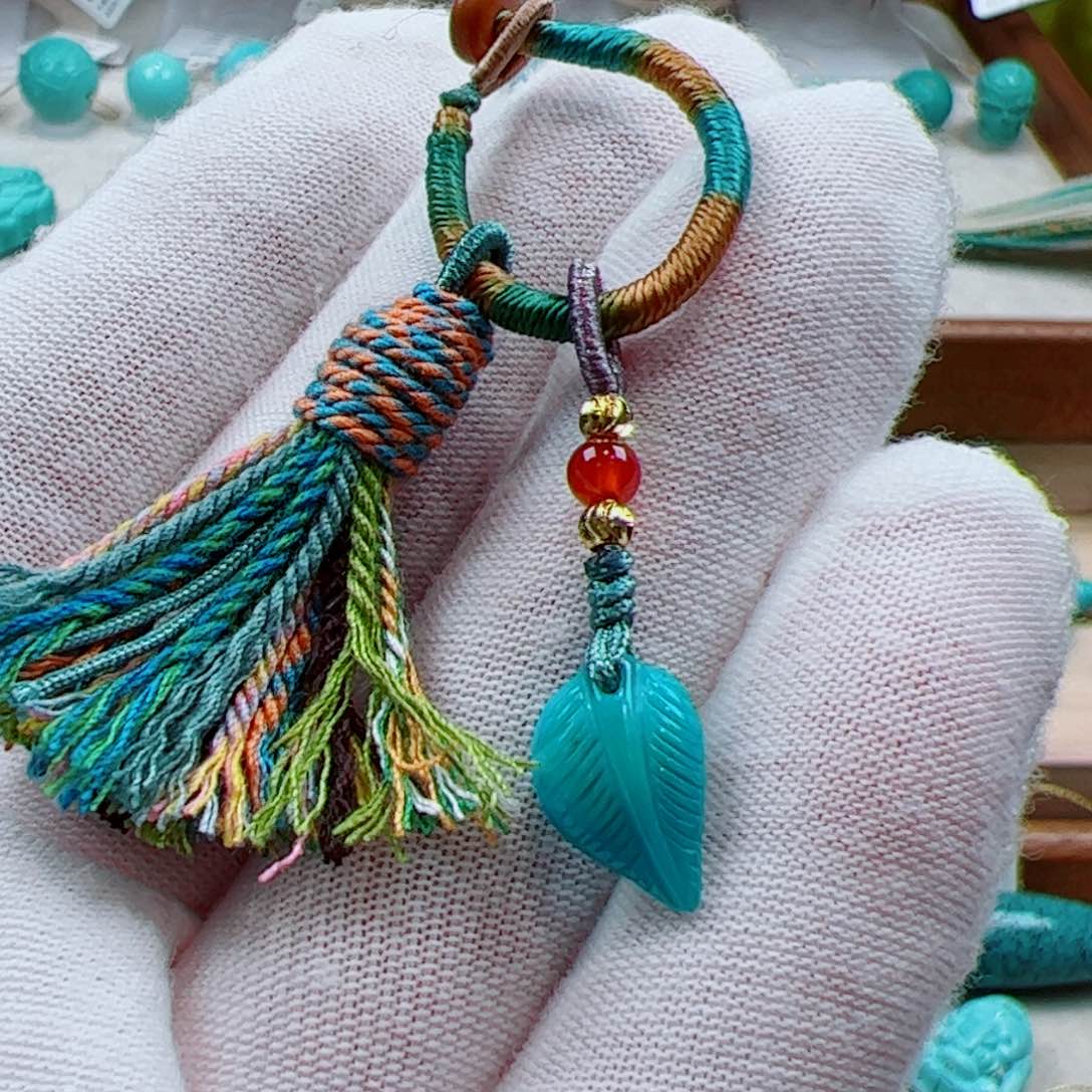 绿松石挂件未镶嵌1个