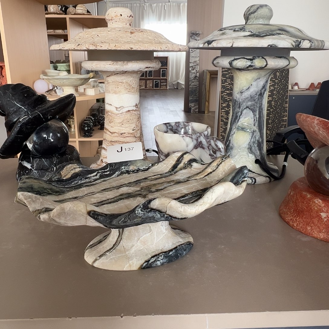 石材J137暮光之城波浪果盘