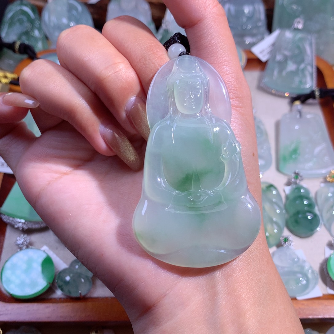 翡翠吊坠(不含链)未镶嵌