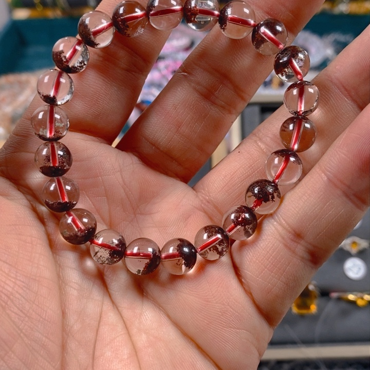 水晶手串未镶嵌默认微瑕