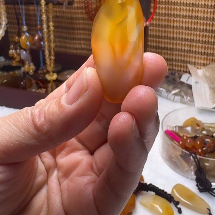 4***5玛瑙/玉髓未镶嵌颈饰001