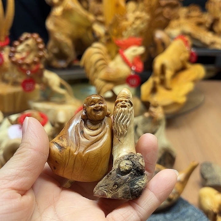 柏木（崖柏）崖柏摆件