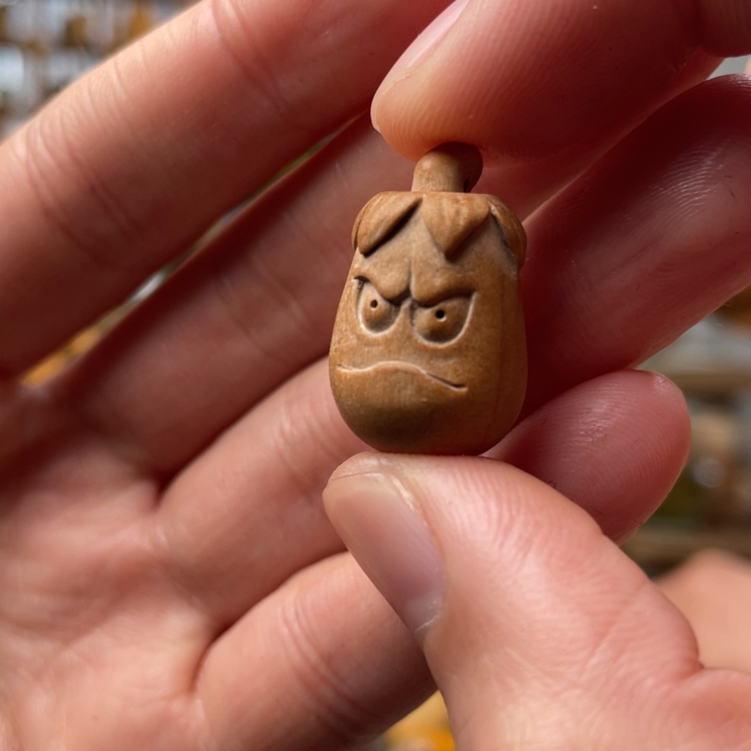 木方颜竹木艺术把件