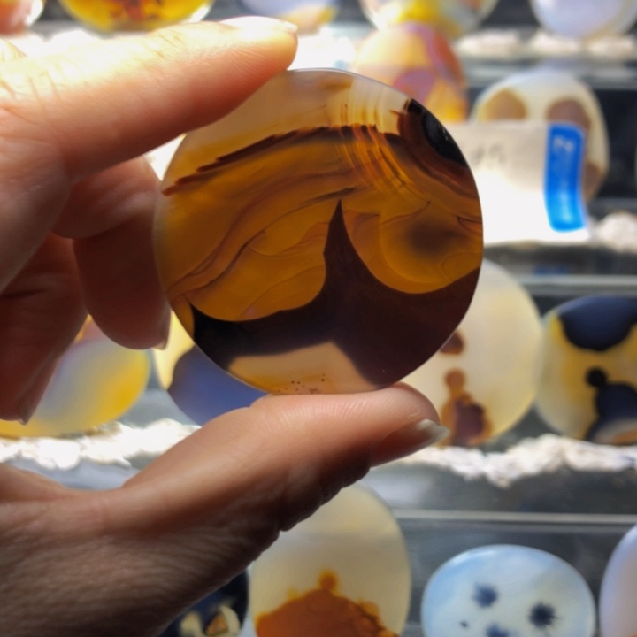 合金玛瑙/玉髓珠宝奇石66