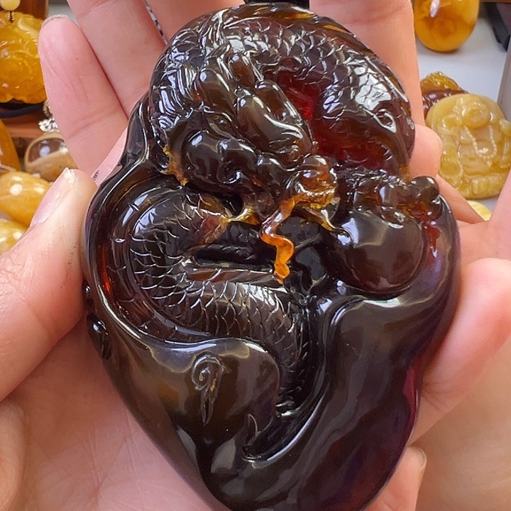 蜜蜡颈饰未镶嵌蜜蜡