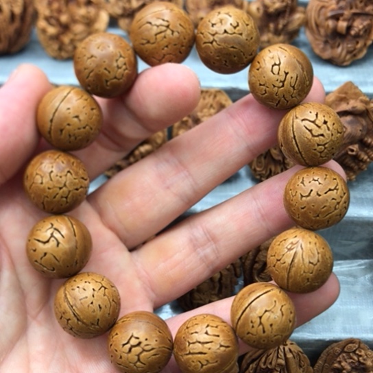 桃核手串百**远桃核材质