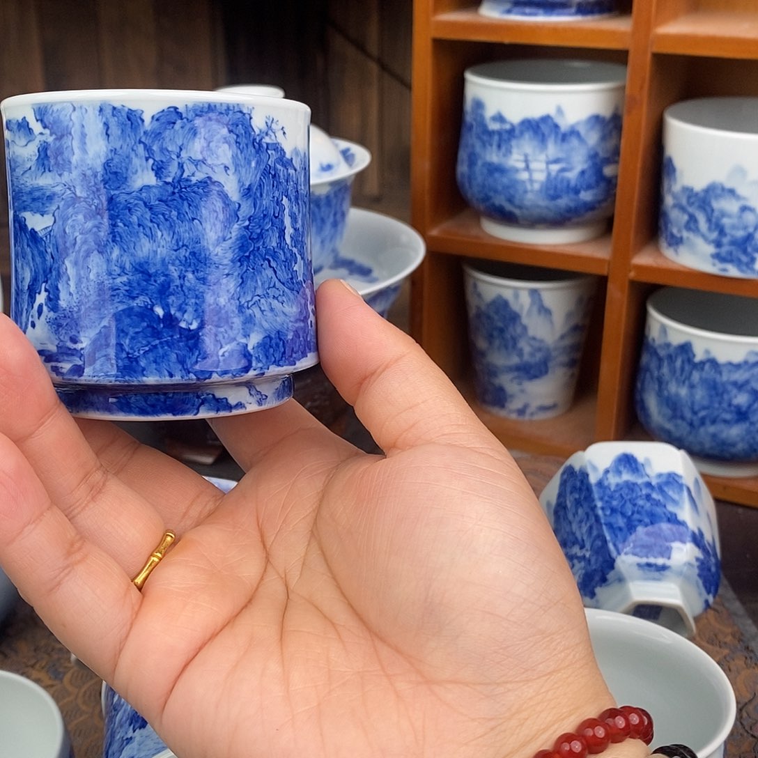 杯早春图 一笔一墨 叩玉山房