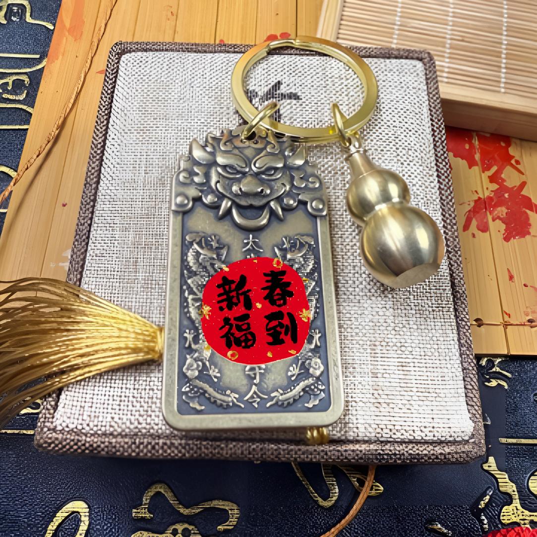 老师傅手工大将军摆件