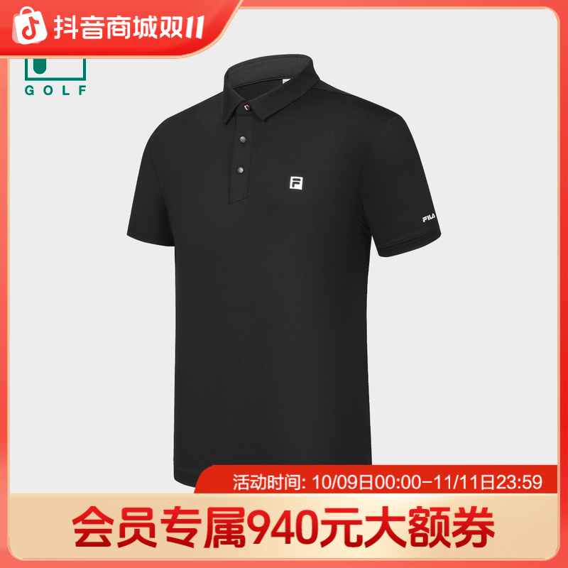 Fila/斐乐健身t恤夏季男专业运动上衣高尔夫polo衫A61M525195A