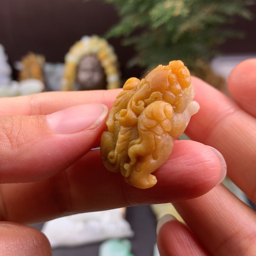 未镶嵌定制翡翠貔貅