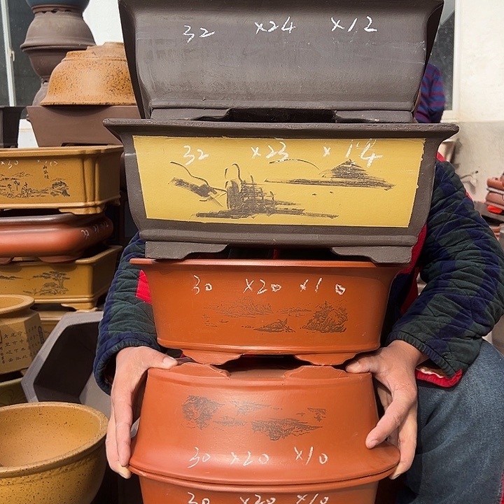 花盆紫砂紫砂花盆