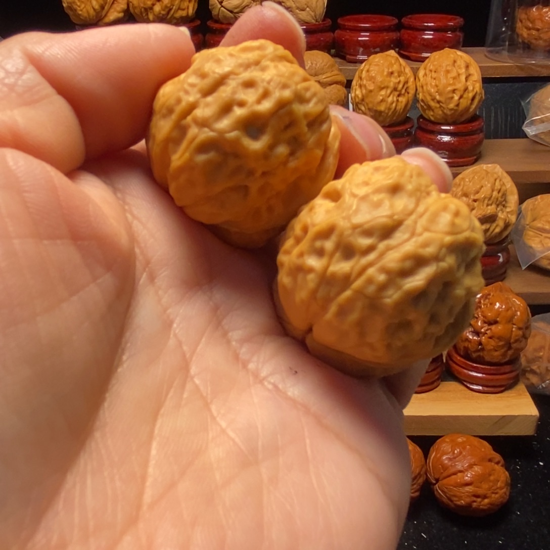 把件文玩核桃铁锤元宝37尺