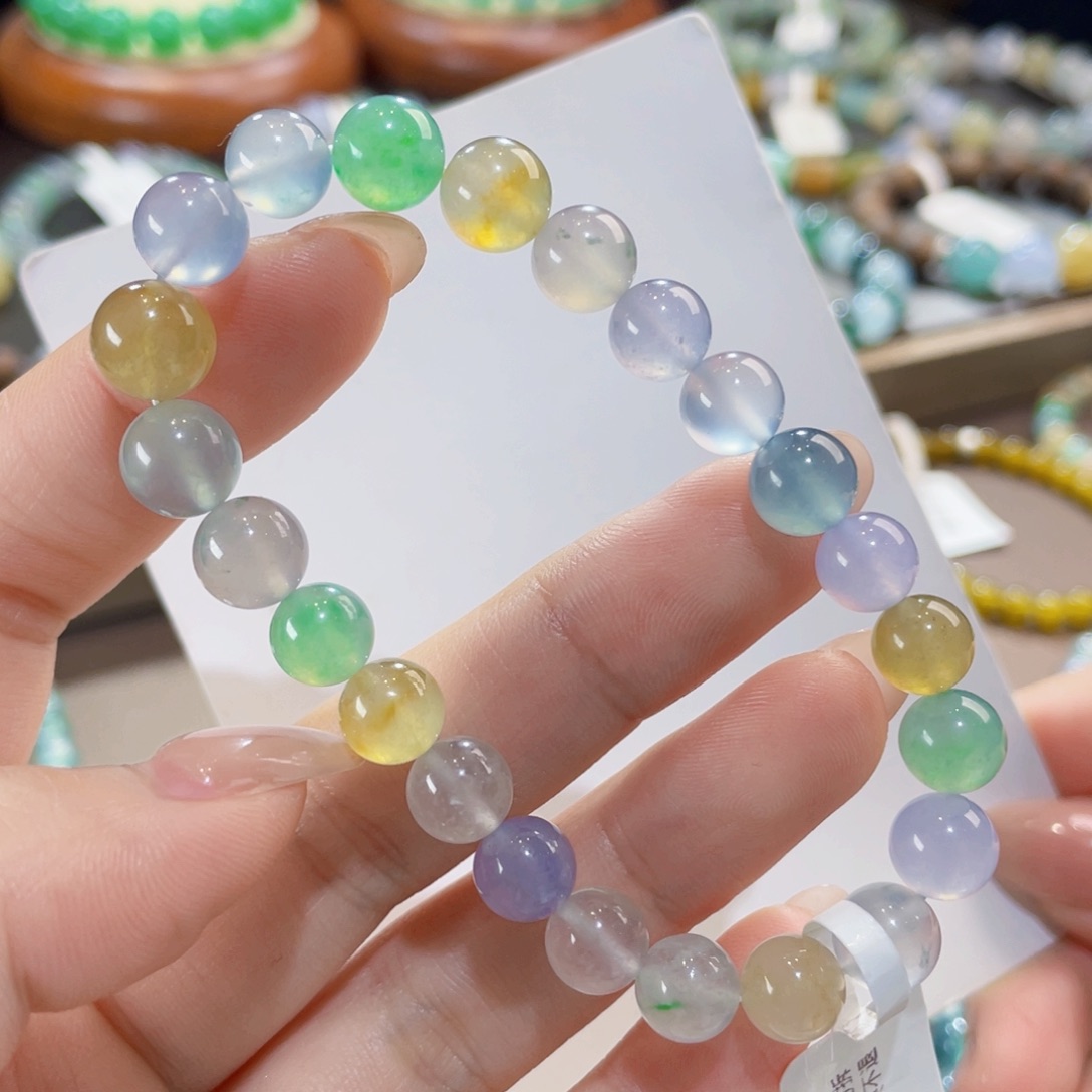 未镶嵌手链翡翠高种高色