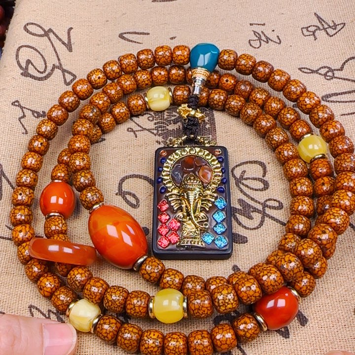 星月菩提吊坠脖挂