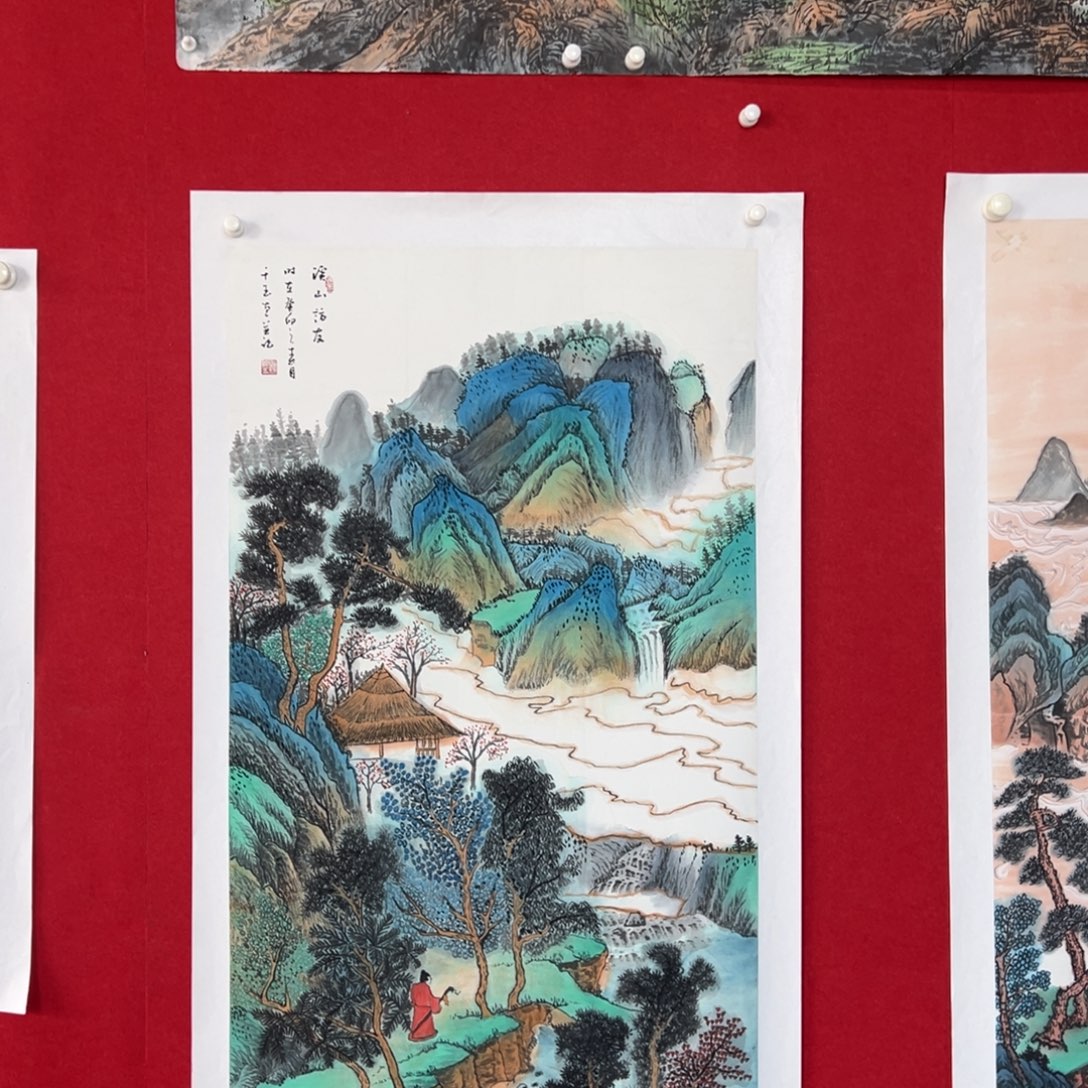国画绘画国画作品