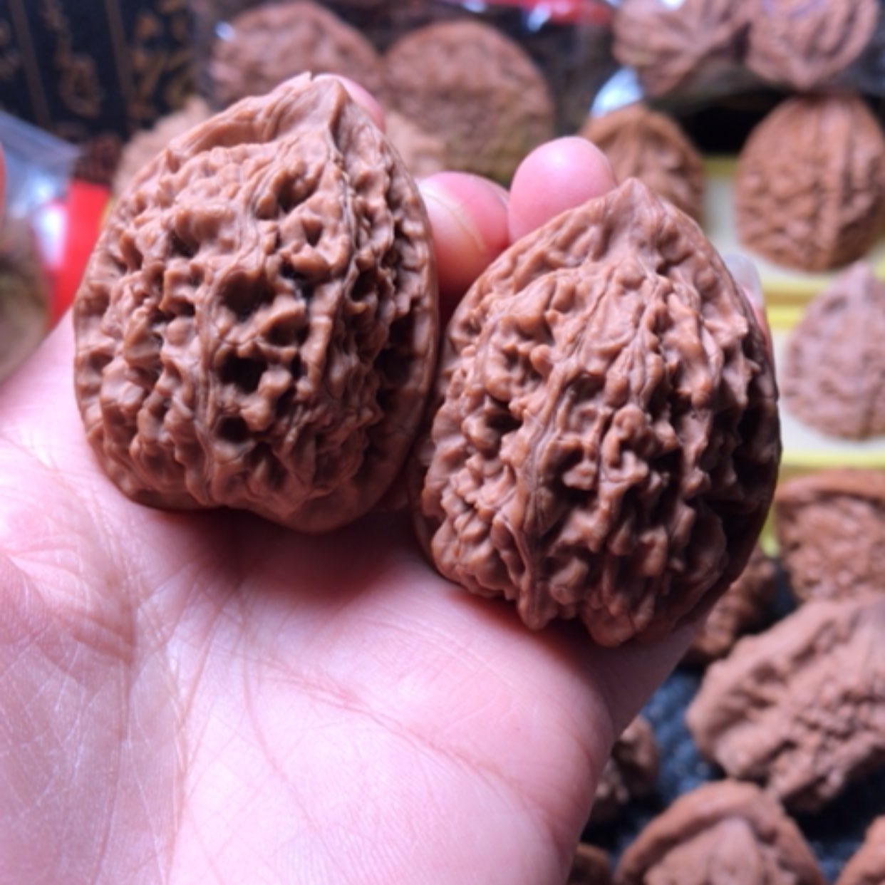 【闪购商品】摆件核桃蚂蚁王尺寸37