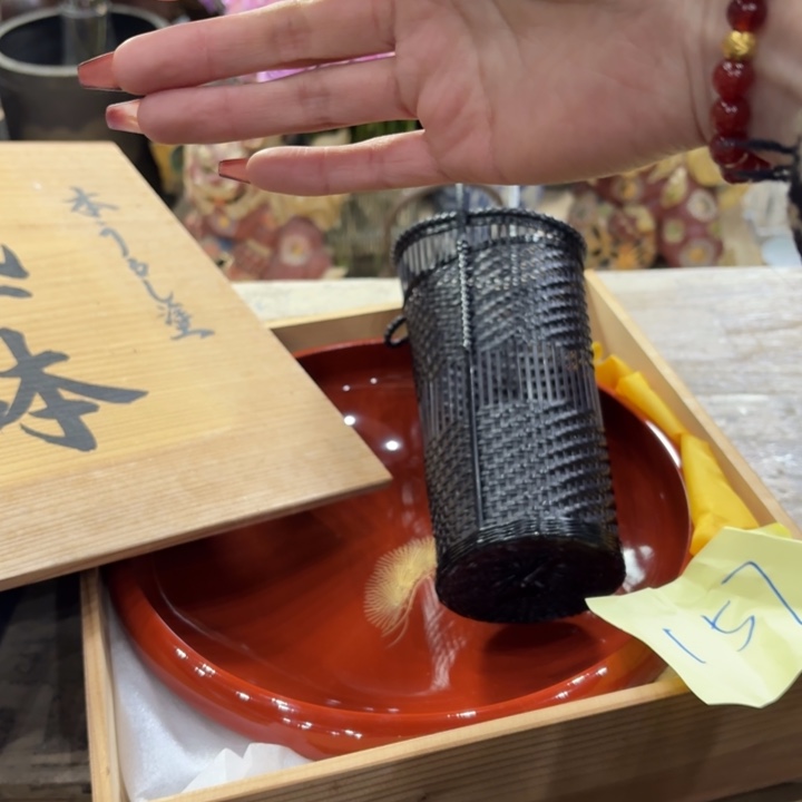 树脂古美术置物摆件